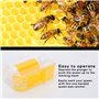 Nikou Reine Bouteille Marquage -Plastique reine des abeilles Marquage Catcher un marqueur Handed Bouteille Plongeur en peluche A
