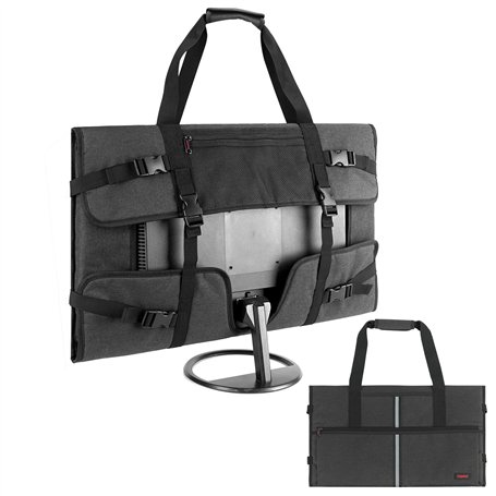 Kingshion Sac de transport de voyage compatible avec ordinateur de bureau tout-en-un de 32" et moniteur de 81