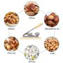 LINKLKBOY Casse-Noisette Manuel,Casse Noisette Noel,Ouvre-écrou Cuisine,Casse Noix en Bois,Casse-Noisette,Machine Casse Noisette