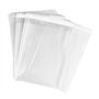 VASANA Lot de 100 sacs transparents en cellophane à fermeture adhésive - 22