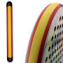 EBBOM Protecteur de Raquette de Padel Léger avec Drapeau Espagnol - Inclut Un Nettoyant pour Raquette - Haute Protection Toutes