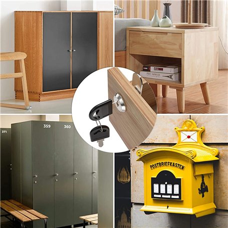 Lot de 4 boulons en U carrés M6 x 30 x 70 mm en acier inoxydable 304