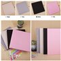Minlna Album photo en lin avec film de protection - Livre souvenirs - Album de scrapbooking - 40 pages pour 120 photos - 27,9 x 
