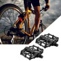 PIQIUQIU Pédale de vélo Pédales de vélo en Aluminium Cyclisme/Montagne de Route VTT/BMX Pédale de vélo avec pédales à Super roul