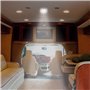 LED Plafonniers, Riloer 12V Car Spot Intérieur Toit Lumières pour Camping-cars Caravane Camper RV Remorque Camion Véhicule Batea