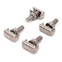 ZHITING 4pcs Bornes de Batterie T-Boulon Remplacement Connecteur Pince Acier Inoxydable Battery Terminal pour Audi Cadillac Chev