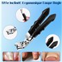 Outfany Coupe-ongles,Coupe Ongle Professionnel Outfany Coupe Ongles Pieds Professionnel,Coupe Ongles Pieds Dur Et Epais,Coupe On