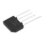 Pont de diode 1000V 2A d'avance de Pont de redresseur de Pont KBP210 Plat pour Le Circuit électronique(10 pièces)