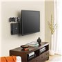 Monzlteck Support Mural pour PS-4 Slim, près ou derrière la télévision, Gain de Place, personnalisé pour s'adapter Parfaitement