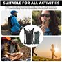 WANDGU Sac à Dos d’Hydratation avec Poche à Eau 3L Sac à Dos de Vélo : Sac à Dos d’Hydratation Ultraléger, Sac à Dos Étanche de 