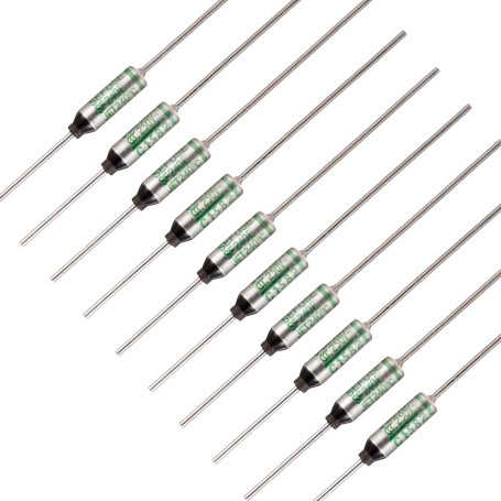 BOJACK SF240E SEFUSE 10A 250V Fusibles Thermiques Découpes 240 Degrés Fusibles thermiques de type organique(Paquet de 10 pièces)