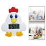 OFKPO Minuterie de Cuisine, Minuterie Numerique LCD, Compte a Rebours Minuterie en Poussin