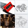 Royouzi 200 PièCes Ressort de Compression Jeu de Ressort de Traction MéCaniques 20 Tailles AdaptéEs à Tous Types D'Outils et D'é