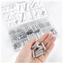 Royouzi 200 PièCes Ressort de Compression Jeu de Ressort de Traction MéCaniques 20 Tailles AdaptéEs à Tous Types D'Outils et D'é