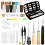 Kasanni Kit de Couture du Cuir Polyvalent 48 Pièces - Comprend Aiguilles