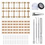 105 Pcs Kit Ongles Incarnésen Forme De C