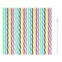 WENRENMK 50 Pièces Paille Reutilisable - Paille Plastique avec Brosse de Nettoyage - Paille en Sept Combinaisons de Couleurs - C