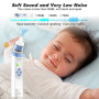 GIBOHOM Aspirateur Nasal Bebe Électrique avec 5 Niveaux D'Aspiration, Electrique Mouche Bebe avec Écran, Rechargeable avec 3 Emb