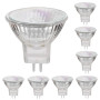 VINBE MR11 12V 35W lampes halogènes GU4 base spot 2800K blanc chaud