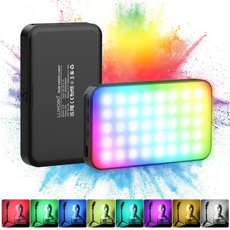 LUXCEO RGB Lampe vidéo LED