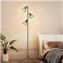 Dehobo lampadaire sur pied salon lampe sur pied lampadaires industriel LED luminaires intérieur sur pied trepied lampe de lectur