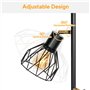 Dehobo lampadaire sur pied salon lampe sur pied lampadaires industriel LED luminaires intérieur sur pied trepied lampe de lectur