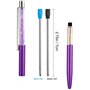 Recharges de stylo à bille,Recharge stylo bille, recharges de stylo à bille 2,75 pouces pour stylos et stylos à bille en cristal