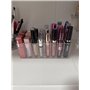 DRERIO 24 Compartiments Rangement Rouge a Levre Rangement Cosmetique en Acrylique Transparent Organiseur Maquillage Cosmétique B