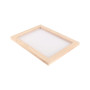 ANCLLO Ancient Paper Making Method Wooden Paper Making Crafting Paper Making Crafting Mold Frame Screen for DIY Handcrafts Suppl