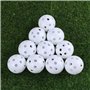 30 Pièces Balles De Pratique De Golf, Balle De Golf Creuse, Balle De Golf en Plastique, Creux Plastique Creuses Balles avec Trou