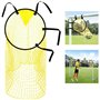 YOUNLEN Filet de Cible de Football Pliable - Équipement d'Entraînement Pour Buts (Jaune)