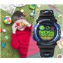 Montres Enfants garçons, Montre numérique Digitale 5 étanche 12/24H/chronomètre/EL colorée, électroniques Montres Bracelets garç
