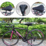 FUCNEN Couvre Selle Gel Housse Selle Velo Enfant 26.5 x 16cm Coussin Selle Velo Selle de vélo rembourrée Housse Selle Velo de Vi