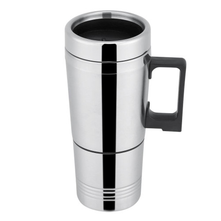 Bouilloire Électrique de Voiture 300ml Tasse Chauffante avec Branchement sur l'Allume-Cigare Véhicule Bouilloire Voyage Isolatio