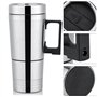 Bouilloire Électrique de Voiture 300ml Tasse Chauffante avec Branchement sur l'Allume-Cigare Véhicule Bouilloire Voyage Isolatio