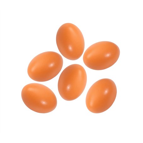 Œufs de Poule Faux Oeufs de Poule Lot de Faux œufs en Bois pour Aider à pondre des Poules - Outil agricole - Mannequin de nid de