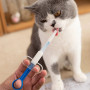 Houdao Lance Pilule Chat Distributeur de pillules pour Chat avec Pointe Souple de sécurité réutilisable Plastique seringue medic