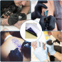 CRESZZLE Papier Transfert Tatouage - 40 Feuilles de Papier Tatouage temporaire, 4 Couches, Format A4 (8,3" x 11.6"), adapté aux 