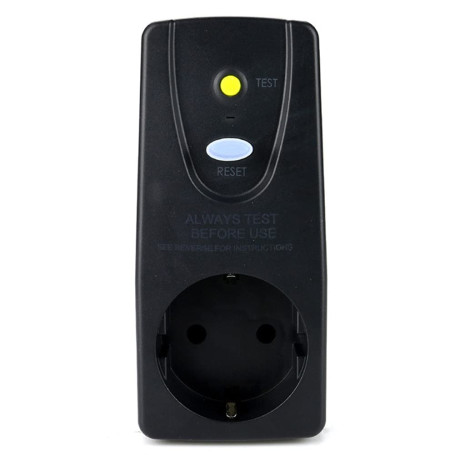 MeetUs Disjoncteur différentiel FI 10 mA 220-250 V 16A Pour appareils ménagers et outils