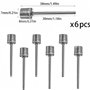 6 Pcs Aiguilles de Pompe à Air