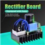 10A 0-220VAC à 0-311VDC Module de Carte de Redresseur Universel à Protection Multiple