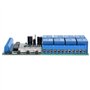 Hilitand DC 12V Module Relais 8 Canaux Temporisé Multifonction Module Synchronisation Relais LED 8CH