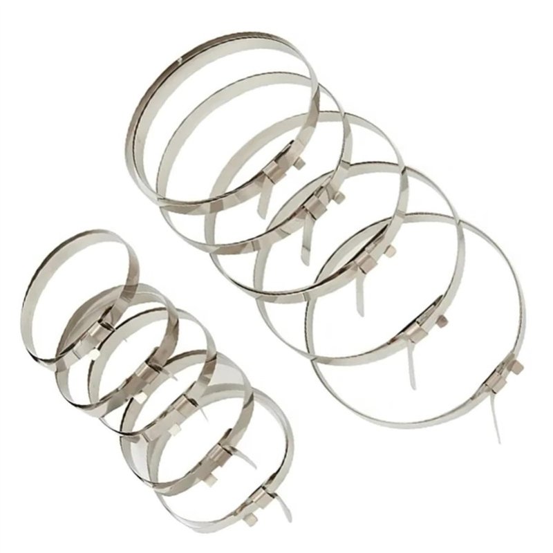 Lot de 10 flûtes de kazoo blanches - Membrane transparente - 18 mm - Accessoires pour instruments à vent