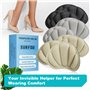 SURFOU Coussinet Talon Chaussure Trop Grande, Semelle Autocollante Antidérapante, Memory Foam Talonnette, Protège Confortables C