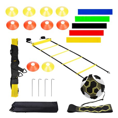 VIKILON 21 pièces Foot Accessoires Kit d'entraînement de Football pour Enfants