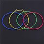 Dilwe Jeu de Cordes d'ukulélé, 4pcs / Set Cordes en Nylon coloré pièces de Rechange pour ukulélé