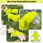 YBCCBY Impermeable Chien, Manteau Chien Imperméable Manteau Pluie Chien Veste de Pluie pour Chien Imperméable Chien avec Capucho