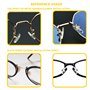 10 Paires Plaquettes de Nez pour Lunettes Kit, Coussinets de Nez en Silicone, Plaquettes de Nez Antidérapantes, Accessoires pour