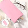 DALAETUS 7 Pièces Etui Lunettes Souple pour Femmes Kit, Couleurs Mélangées, Squeeze Top, Portable, Imperméable - Inclus 7 Chiffo