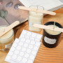 50 PCS Mèches de Bougie Naturelles